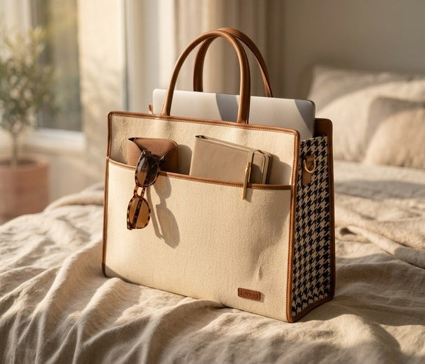Lovyra Premium Office Tote – Stylish, Spacious & Gift-Ready with Luxury Dust Bag
