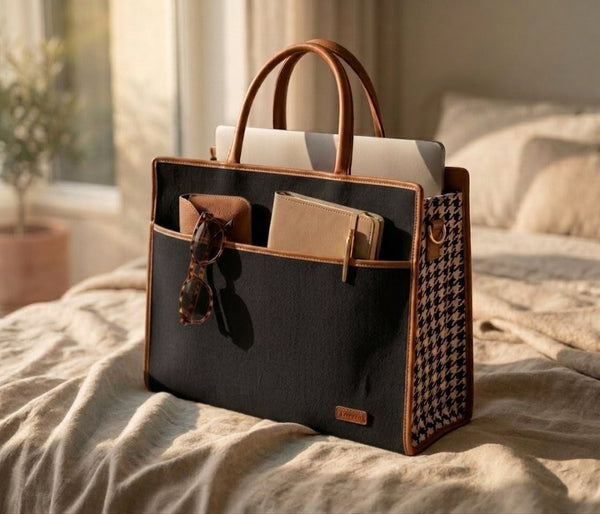 Lovyra Premium Office Tote – Stylish, Spacious & Gift-Ready with Luxury Dust Bag