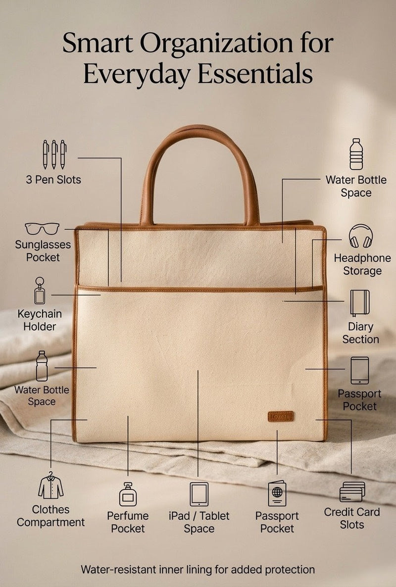 14” Padded Laptop and accessory compartment Compartment