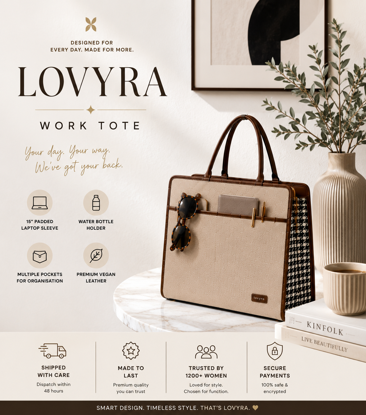 Lovyra Work Tote